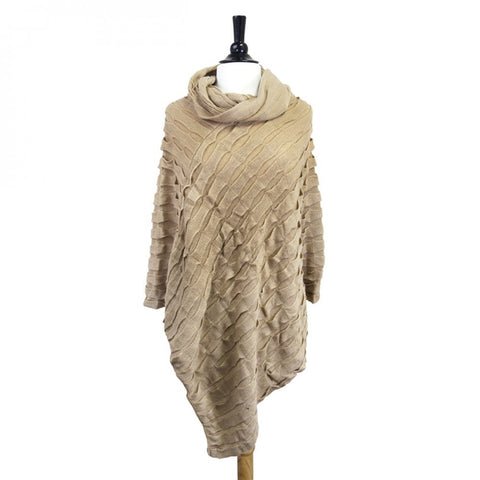 London Beige Poncho