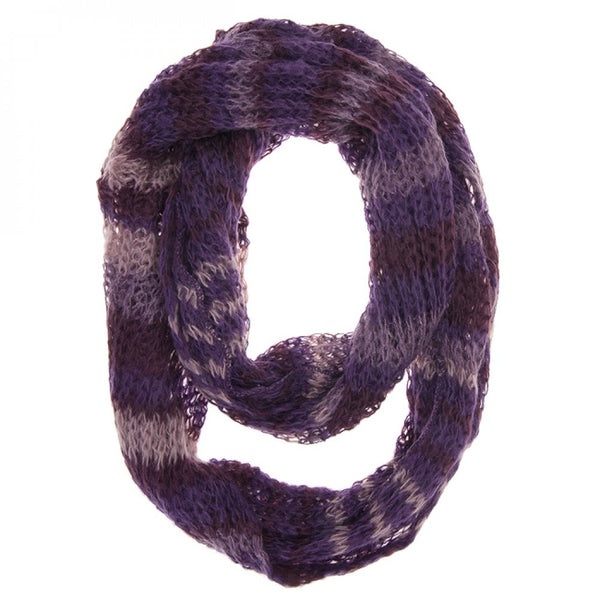 Percy Purple Infinity Scarf