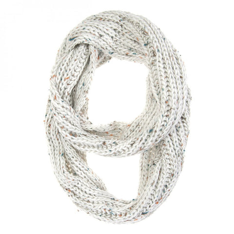 Lexi Ivory Infinity Scarf