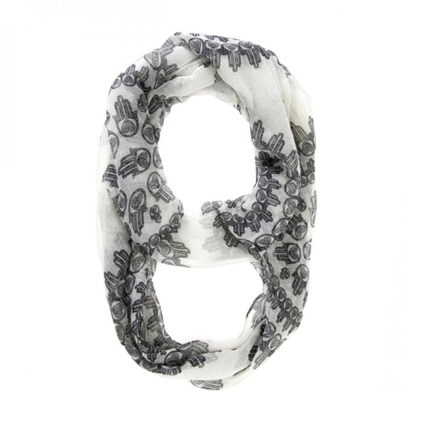Mixology Black Infinity Scarf