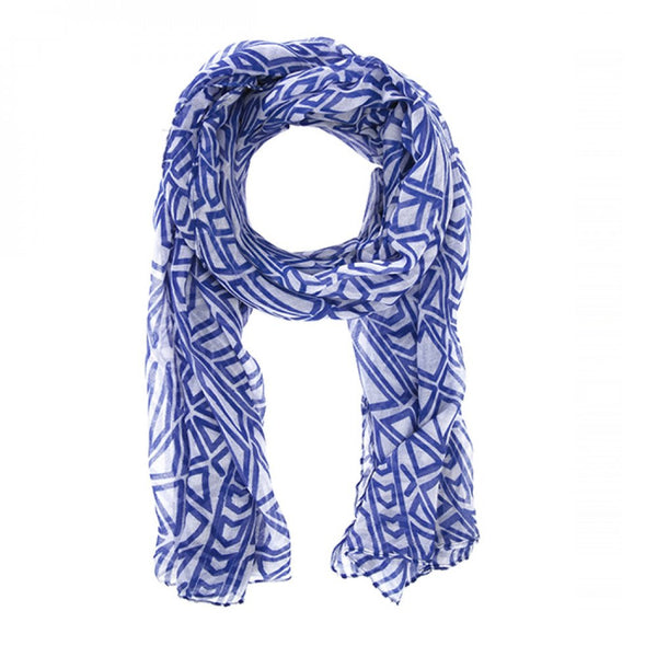 Audrey Blue Scarf