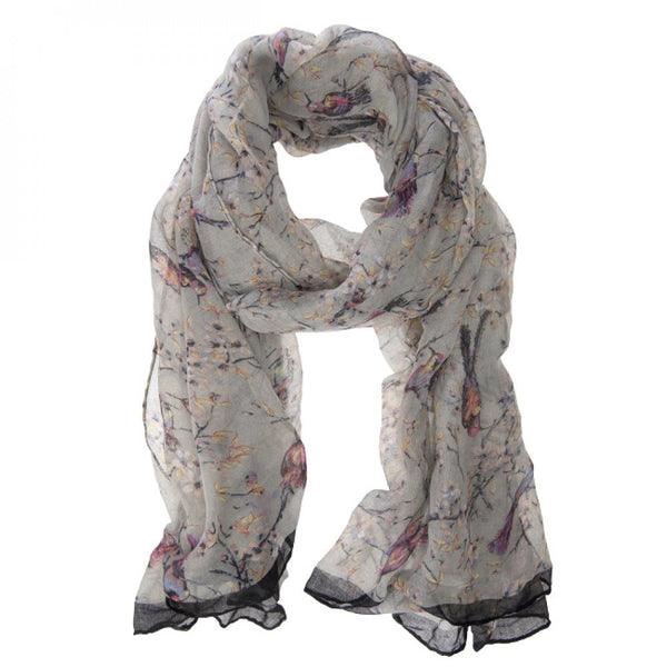 Birdie Grey Scarf