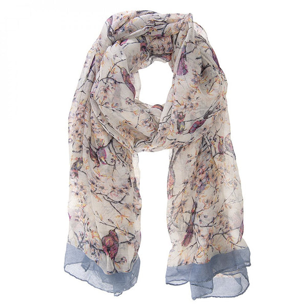 Birdie Off-white Scarf