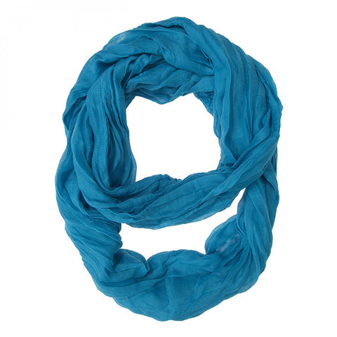 Aqua Genevieve Infinity Scarf