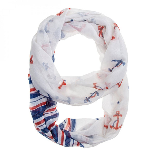 Naval Infinity Scarf
